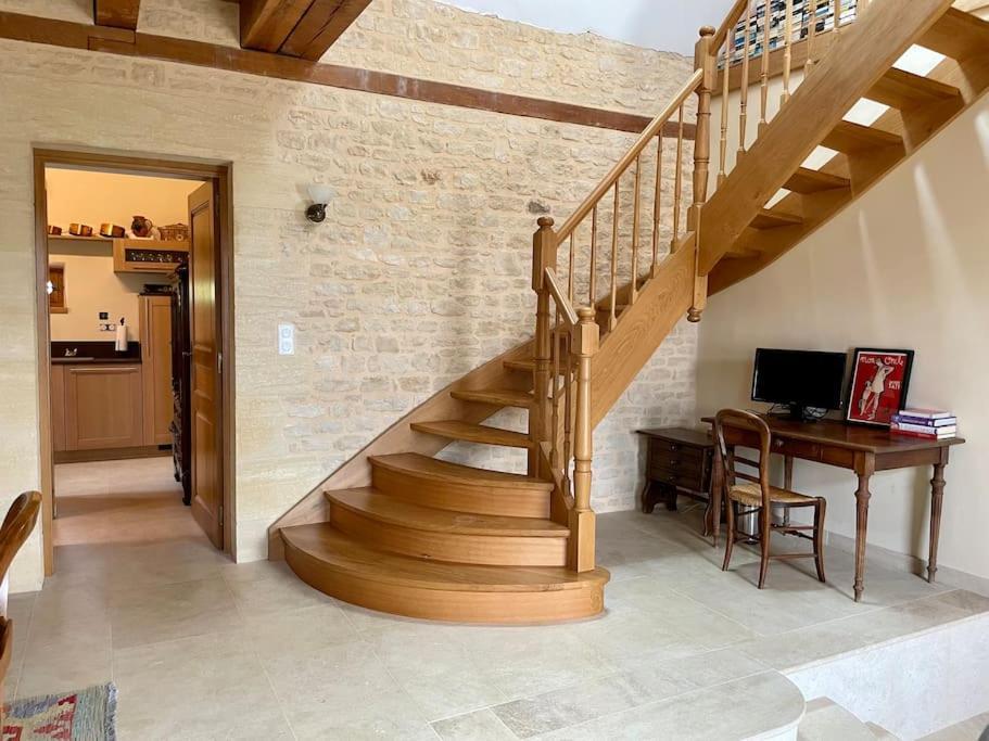 Charming 19Th Century Farmhouse With Pool Vitrac  Exterior foto